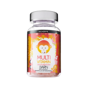 Multivitamin Sockerfri Barn Jordgubb