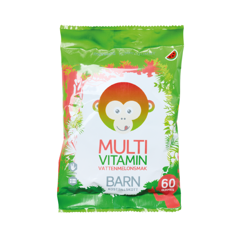 Vattenmelon Monkids Multivitamin