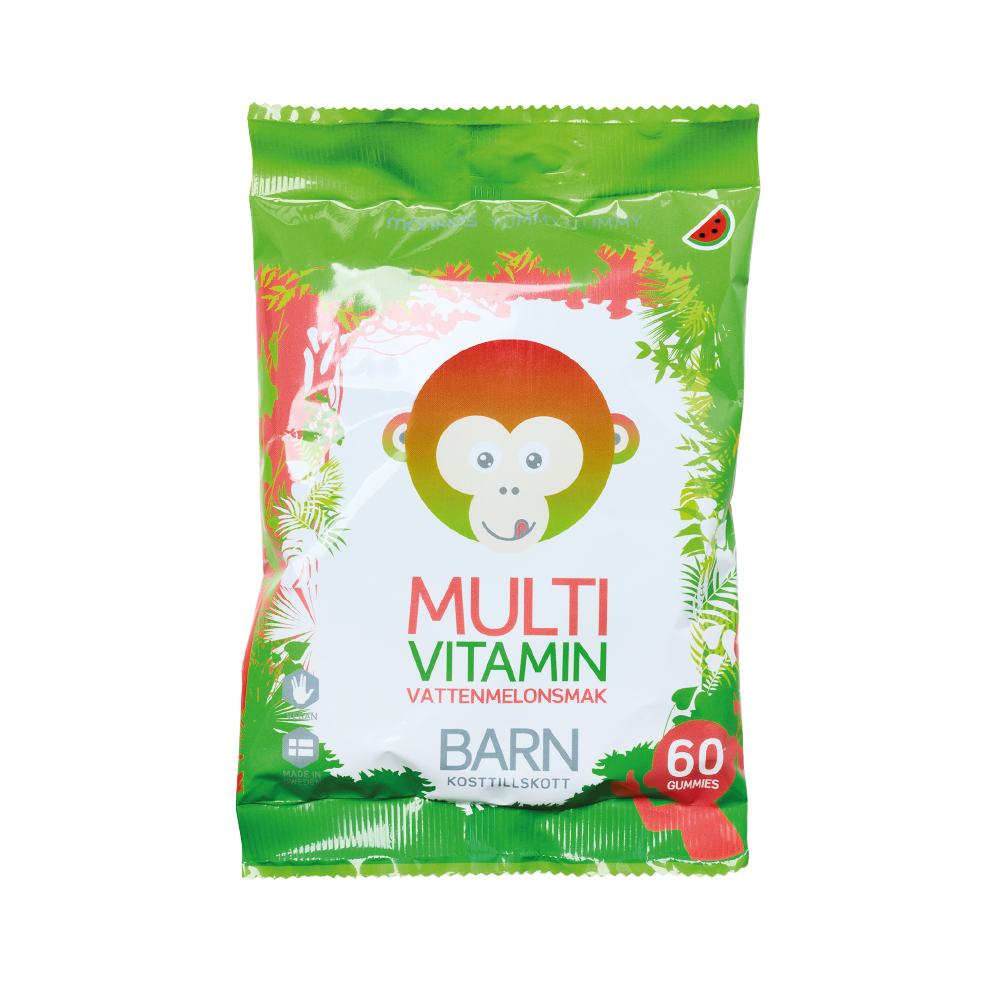 Vattenmelon Monkids Multivitamin